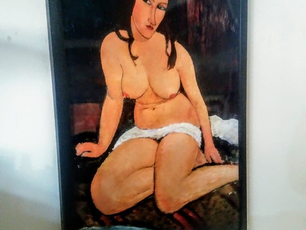 Opera di Amedeo Modigliani alla Alson Gallery, Milano