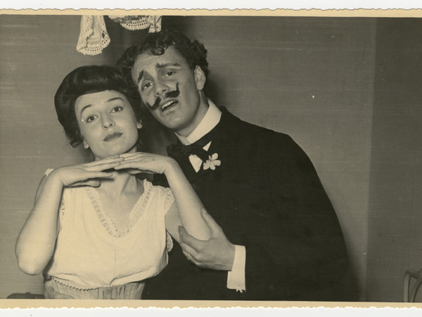 Bianca Galvan e Paolo Poli in Paure di buscarne, Compagnia dell’Alberello, 1952