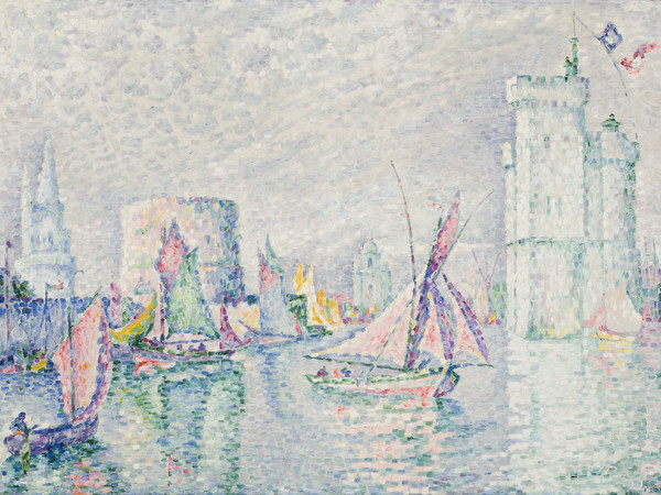 Paul Signac, La Rochelle, 1912. Olio su tela, cm 71,2 x 100. Johannesburg Art Gallery, Johannesburg