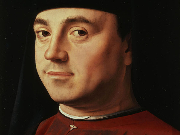 Antonello da Messina, Ritratto d'uomo (Michele Vianello?), 1475 circa, Tempera e olio su tavola, 25.2 x 31 cm, Galleria Borghese, Roma | Foto: © 2018 Foto Scala, Firenze