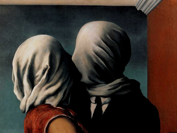 René Magritte, Gli Amanti (Les Amants), 1928, Olio su tela, 73 x 54 cm, MoMA, New York