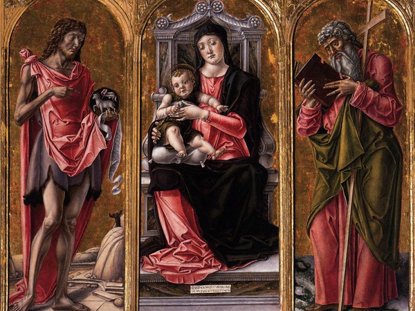 Madonna con Bambino tra Giovanni Battista e Andrea