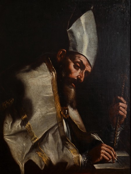 Mattia Preti, Sant'Ambrogio, olio su tela