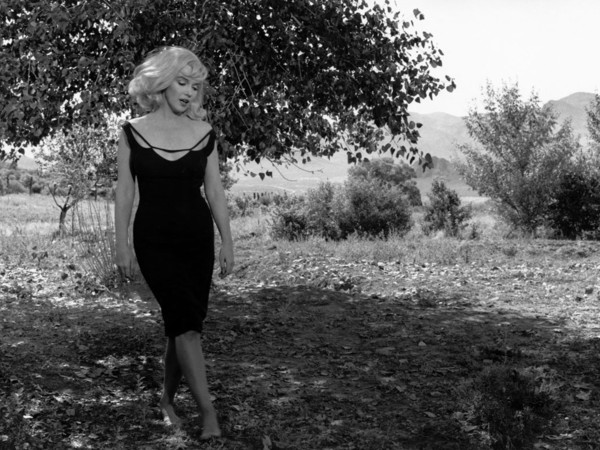Inge Morath, Marylin Monroe sul set di "Misfits", Nevada, 1960
