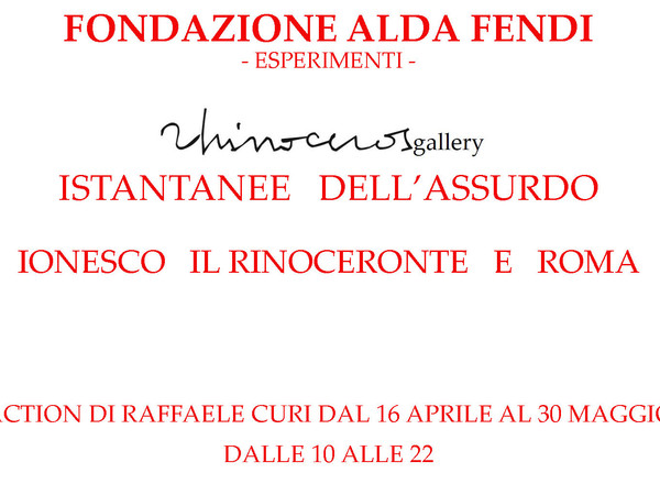 Istantanee dell’assurdo, Rhinoceros gallery, Roma