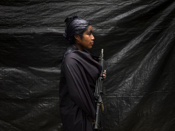 Heidi, 21, joined FARC 5 years ago. Colombia, 2017