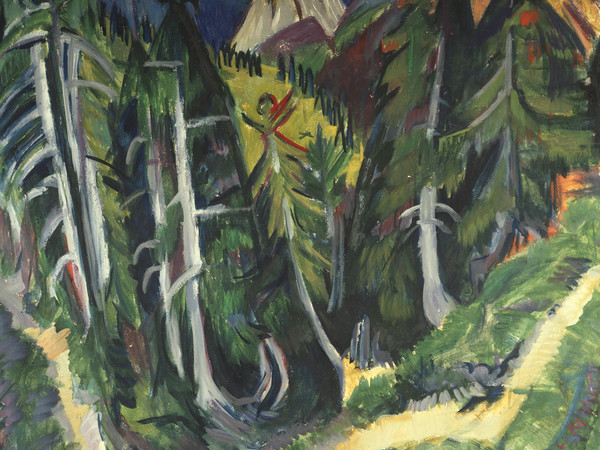 Ernst Ludwig Kirchner, Gola della foresta di Stafel, 1918-1919, Olio su tela, Kunst Museum Winterthur, Inv. KV 853, Hans Humm, Zurigo