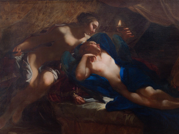 Benedetto Luti, Amore e Psiche, s.d., Olio su tela, 230 x 148 cm, Accademia Nazionale di San Luca, Roma