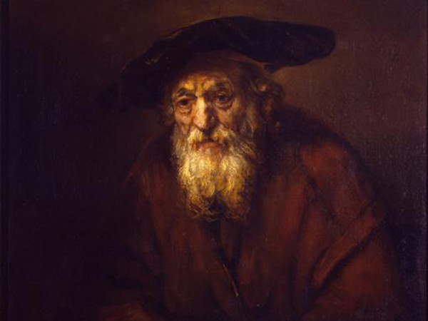 Rembrandt Harmenszoon van Rijn, Ritratto di vecchio ebreo, 1654 