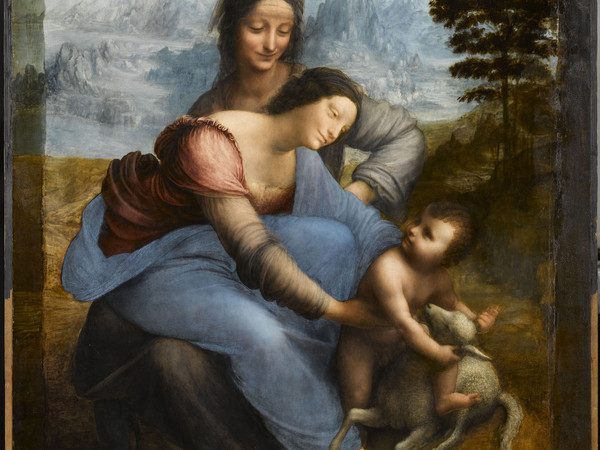 Leonardo da Vinci, Sant'Anna, la Vergine e il Bambino © RMN-Grand Palais (Musée du Louvre) René-Gabriel Ojéda
