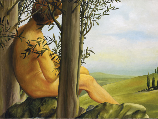 Augusto Daolio, Senza titolo, 1990. Olio su cartone telato, cm. 40x60