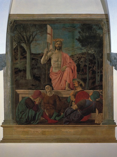 Piero della Francesca, Resurrezione, 1458-1460 circa, Sansepolcro, Museo Civico