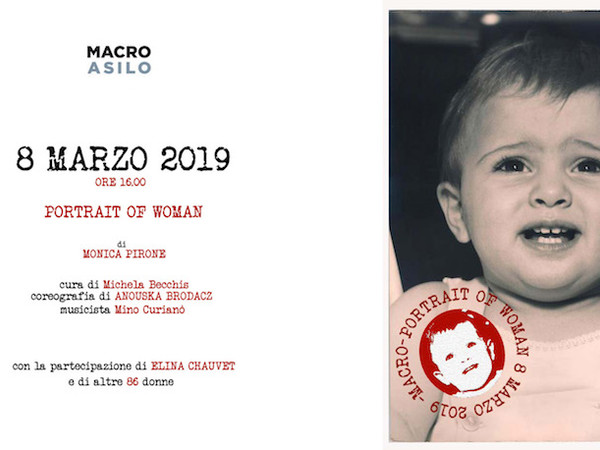 Portrait of woman - Ritratto di donna. Performance di Monica Pirone, MACRO Museo d’Arte Contemporanea | Roma