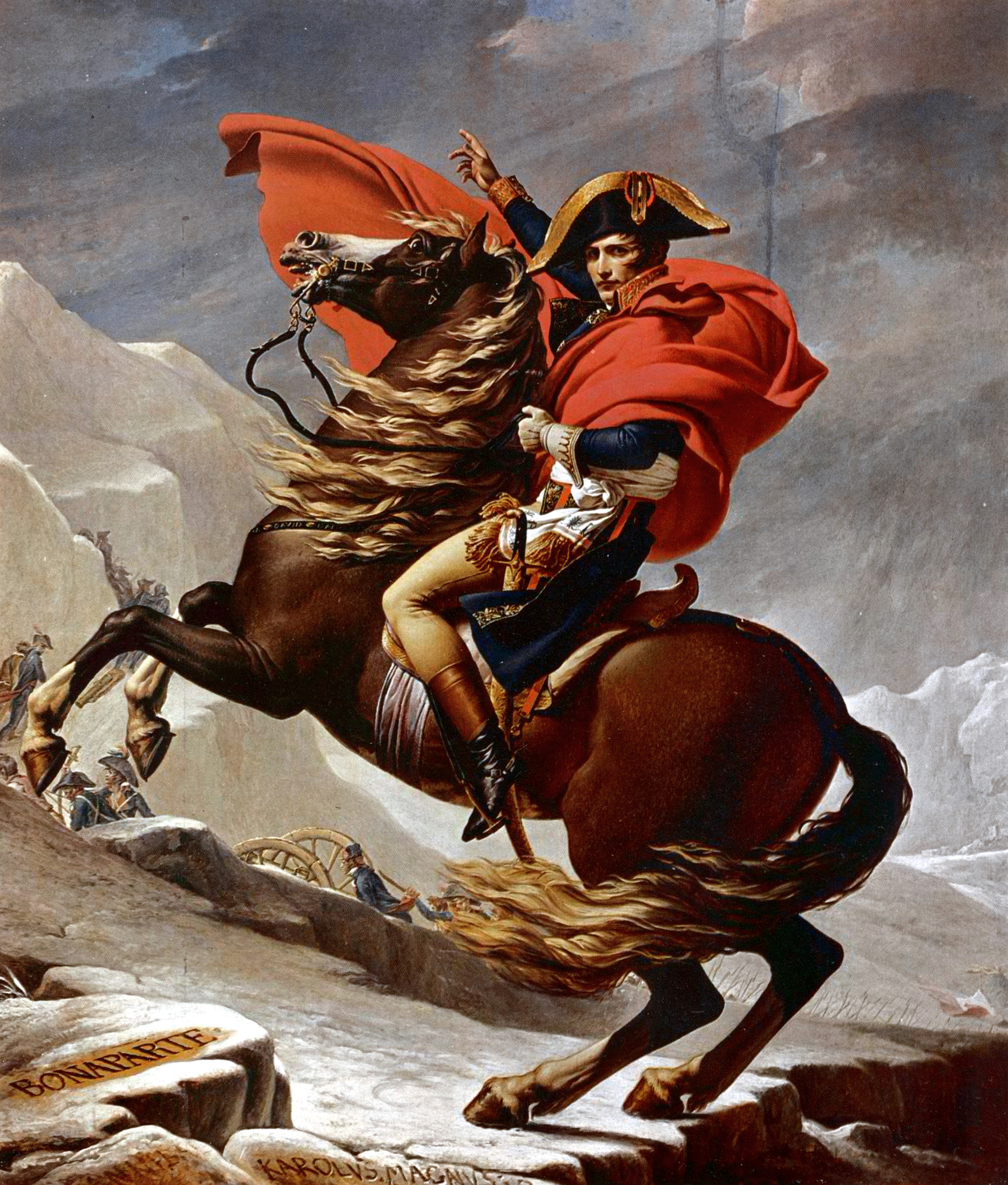 Quadro Su Tela Napoleone Bonaparte – Ritratto Dipinto, 30x36 Cm, Stampa Artistica Di Alta Qualità