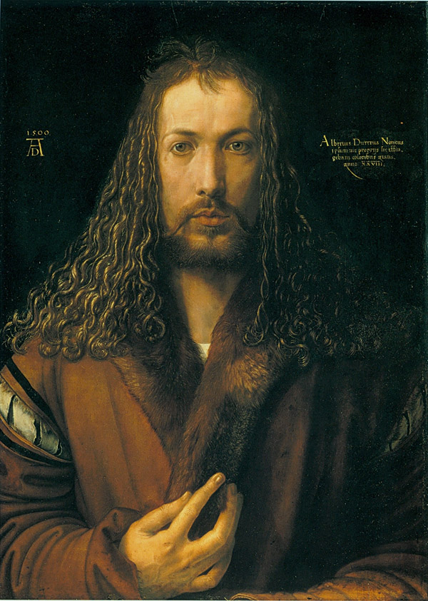 Albrecht Dürer, Autoritratto con Pelliccia 