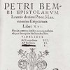 Pietro Bembo e la scelta del fiorentino