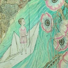 Cristina Pieropan, In viaggio, acquaforte acquerellata, 2013