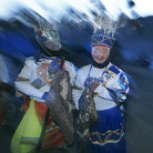 Uomini con la maschera, chiamati Ukuku (“orsi”). Qoyllur Ritti, Perù 2004. © Kazuyoshi Nomachi