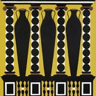 Agostino Iacurci, Scamilli Impares I, Acrilico su tela, 180 x 200 cm