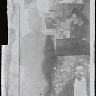 Self-portrait in his studio, 1901-02 Gelatin silver print, cm 12 x 9  