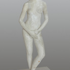Arturo Dazzi, Adolescente, 1929, gesso,cm169x48. Forte dei Marmi, Villa Bertelli, donazione Dazzi
