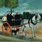 Henri Rousseau, La carriole du Père Junier/ Il biroccino di papà Junier, 1908. Olio su tela, cm 97 x 129. Parigi, Musée de l'Orangerie, Collection J. Walter- P. Guillaume. © RMN‐Grand Palais (Musée de l’Orangerie)/Franck Raux