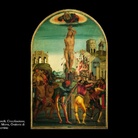 Luca Signorelli, Crocifissione, particolare, Morra, Oratorio di San Crescentino
