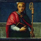 Perugino, Sant’Ercolano (predella della Polittico di San Pietro), 1496-1500 olio e tempera su tavola, 28 x 32 cm Perugia, Galleria Nazionale dell’Umbria