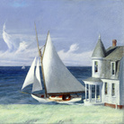 Edward Hopper, Lee Shore, 1941, Olio su tela, 109.2 x 71.8 cm, The Middleton Family Collection | © Heirs of Josephine Hopper / 2019, ProLitteris, Zurich | Foto: © 2019. Photo Art Resource / Scala, Florence