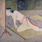 Balthus, Japonaise ‡ la table rouge 1967-1976. © Balthus Pierre Matisse Gallery, New York, USA / Bridgeman Images