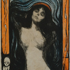 Edvard Munch, Madonna 1896 litografia, 60,5 x 44,7 cm Ars Longa, collezione Vita Brevis © The Munch Museum / The Munch-Ellingsen Group by SIAE 2013. 