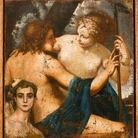 Anselmo Bucci, Autoritratto su tela antica del Padovanino, Paris, 1909-1910, Collezione privata, courtesy M.M.M. Arte Contemporanea, Monza | Courtesy &copy; Mart, Rovereto