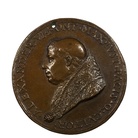 Manifattura romana, Medaglia di papa Alessandro VI quale restauratore di Castel Sant’Angelo, 1492, Lega di rame, Città del Vaticano, Biblioteca Apostolica Vaticana