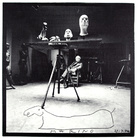 Marino Marini, Autoritratto, 1974, fotografia su tela rielaborata a mano; cm 49 x 49. Firenze, Gabinetto dei Disegni e Stampe degli Uffizi