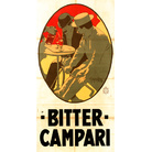 Adolf Hohenstein, Due uomini al bar, 1901, Galleria Campari, Sesto San Giovanni (MI)
