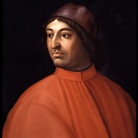 Cristofano di Papi dell’Altissimo, Ritratto di Agnolo Poliziano, ante 1568, Olio su tavola