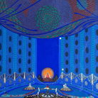 Ert&eacute; - Romain de Tirtoff (1892-1990), Set Design, Conte Hindou, Folies Berg&egrave;re, 1922, Gouache su carta, cm 51 x 41, Private collection, London, courtesy &copy; Chalk & Vermilion LLC / SIAE