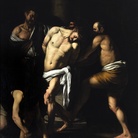Michelangelo Merisi detto Caravaggio (Milano, 1571 - Porto Ercole, 1610), Flagellazione, 1607, Olio su tela, 213 x 266 cm, Napoli, Museo e Real Bosco di Capodimonte | Courtesy of Fondo Edifici di Culto, Direzione Centrale del Ministero dell’Interno, Ministero per i Beni e le Attività Culturali: Polo Museale della Campania | Foto: Luciano Romano