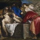 Tiziano Vecellio, Deposizione di Cristo nel sepolcro, 1559, Olio su tela