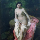Antonio Rosaspina, Bagnante (1863). © Pinacoteca Nazionale di Bologna 