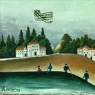 Henri Rousseau, Les Pêcheurs à la ligne/ Pescatori con lenza, 1908 ‐ 1909. Olio su tela, cm 46 x 55. Parigi, Musée de l'Orangerie, Collection J. Walter-P. Guillaume. © RMN‐Grand Palais (Musée d’Orsay)/Hervé Lewandowski