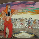Antonio Rubino, La necessità, 1910 circa, China e tempera su cartoncino, 74 x 60 cm, Scandicci, firenze, Collezione privata