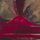 Andy Warhol, Vesuvio, 1984, Acrilico su tela, 80 x 100 cm, Collezione Consolandi