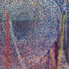 Tancredi Parmeggiani, Senza titolo (Ricordo armonico), 1952, Tempera su compensato, 121.7 x 79.5 cm | Courtesy of Mazzoleni Londra - Torino