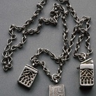 Catena con tre reliquiari, Seconda metà XV secolo. Argento. Lisbona, Museu Nacional de Arte Antiga