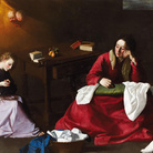 Francisco de Zurbarán, La casa di Nazaret, c. 1644-45, Olio su tela, cm 151,2 x 204,8. Madrid, Fondo Cultural Villar Mir
