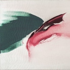 Renata Rampazzi, Lacerazioni, 1980, Olio su tela, 160 x 60 cm