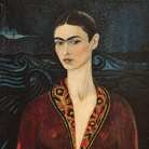 Frida Kahlo, Self-Portrait (With Velvet Dress), 1926. Private Collection