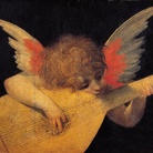 Giovambattista di Jacopo, detto il Rosso Fiorentino, Angiolino musicante, 1521, Olio su tavola
