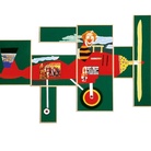 Aldo Spoldi, I giochi di Shakespeare, 1980. Serigrafia 